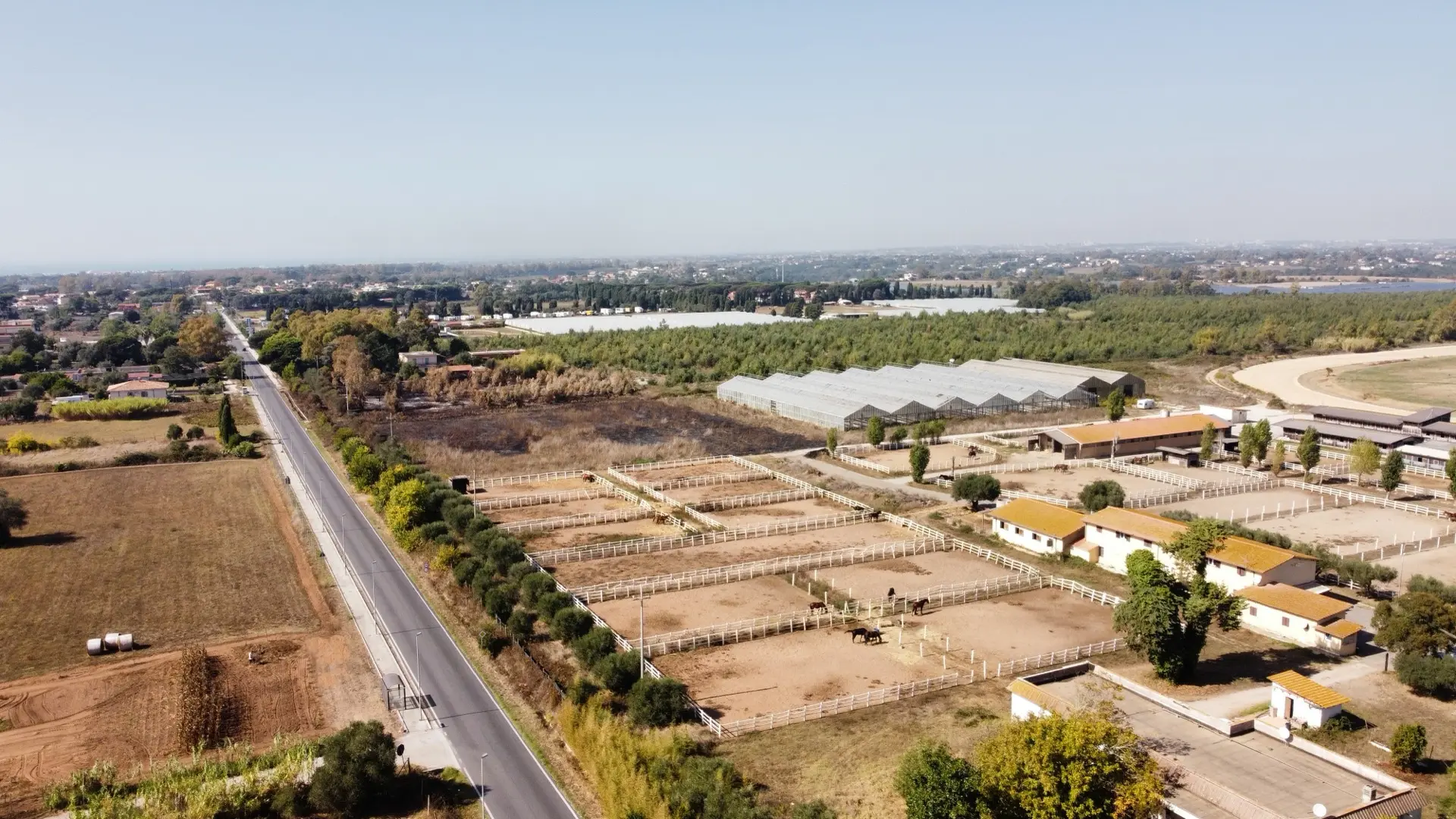 Stato originale - Fotoinserimenti per impianto agrivoltaico utility-scale (~20 MW) – valutazione impatto visivo
