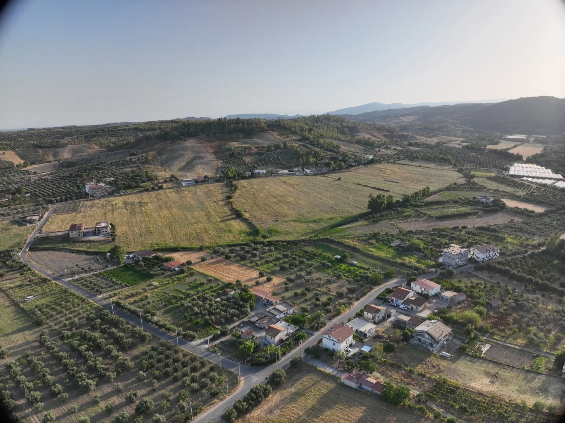 Stato originale - Fotoinserimenti per impianto agrivoltaico utility-scale (~20 MW) – valutazione impatto visivo