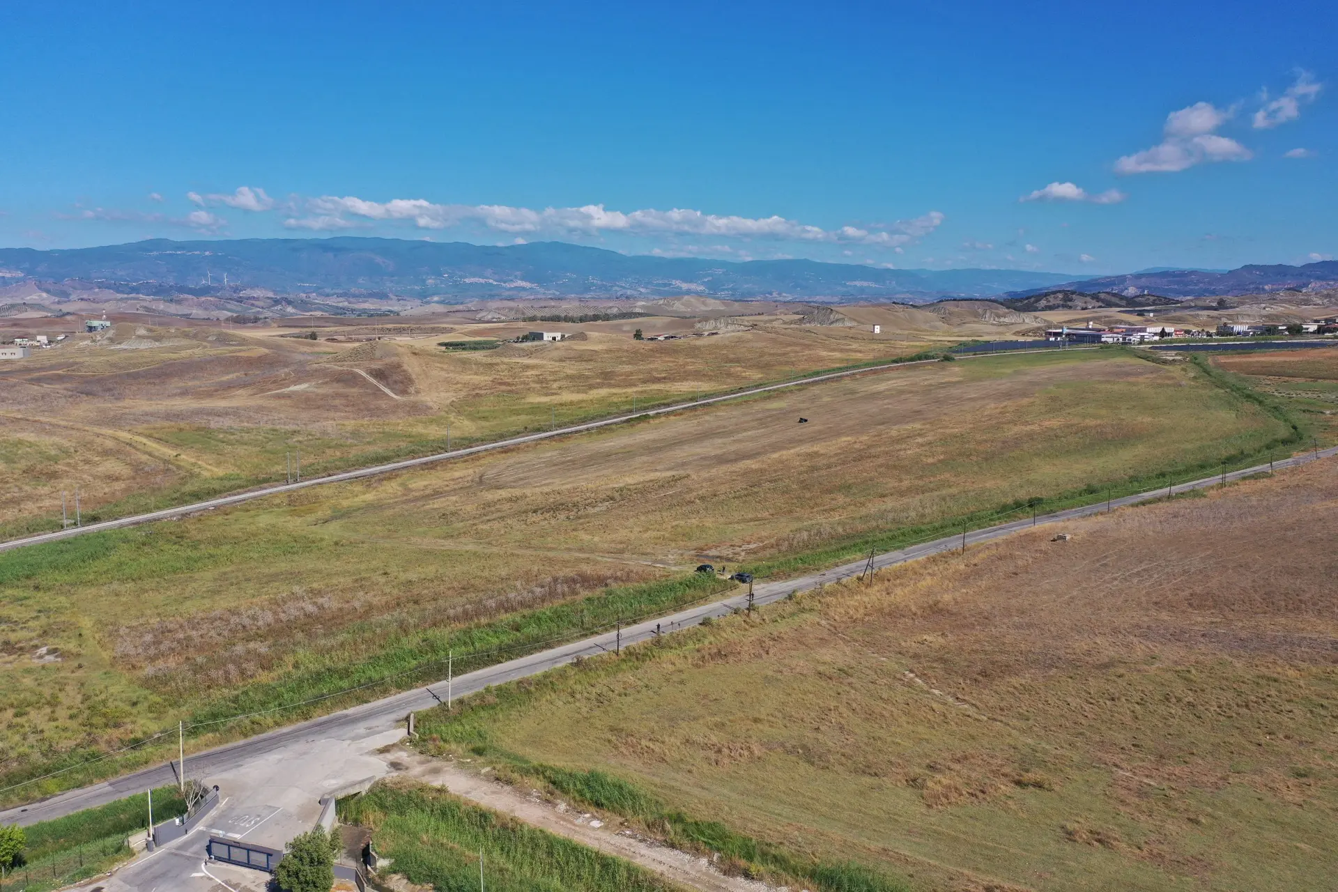 Stato originale - Fotoinserimenti per impianto agrivoltaico utility-scale (~25 MW) – valutazione impatto visivo