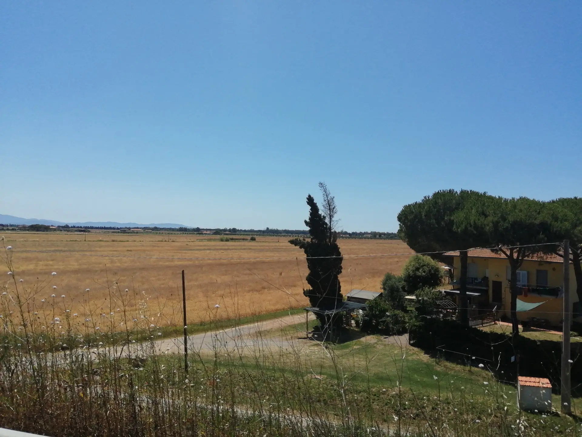 Stato originale - Fotoinserimenti per impianto agrivoltaico utility-scale (~10 MW) – valutazione impatto visivo