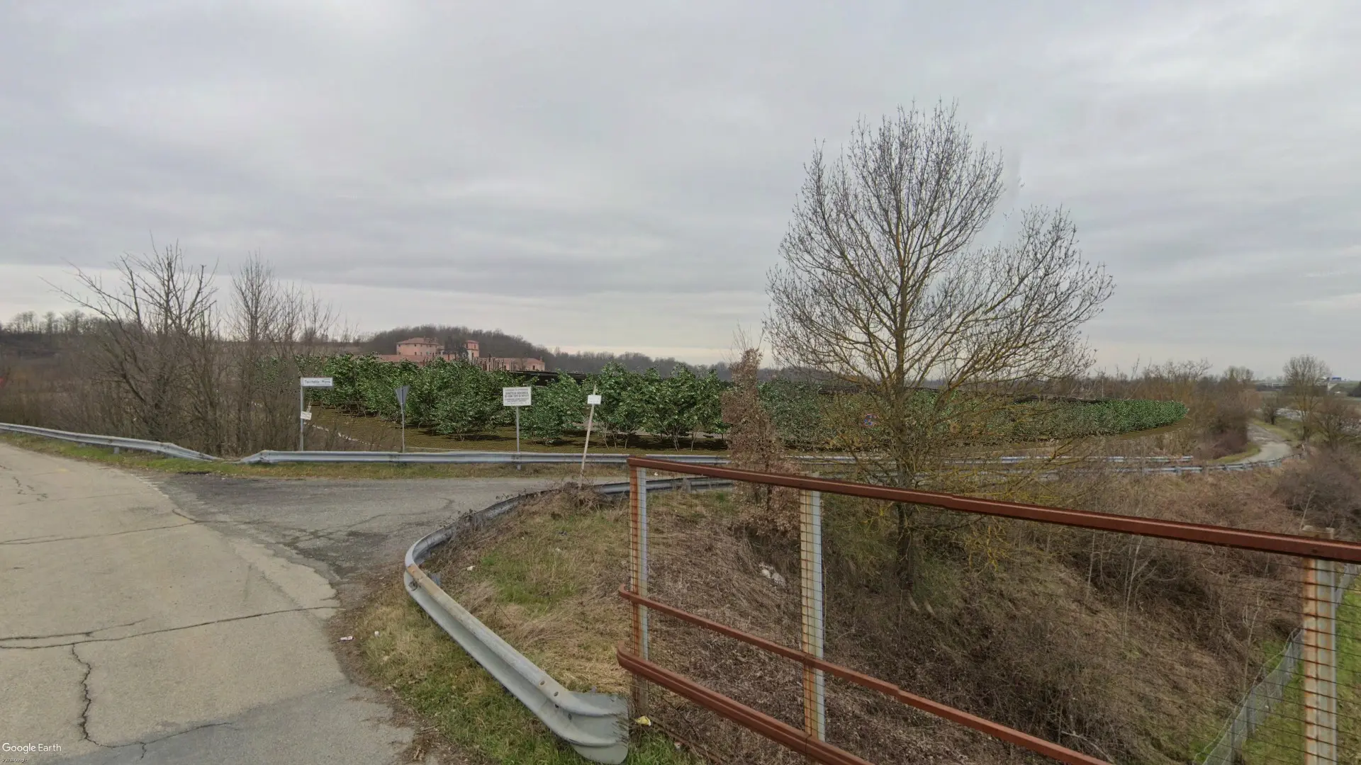 Render fotorealistico - Fotoinserimenti per impianto agrivoltaico utility-scale (~10 MW) – valutazione impatto visivo
