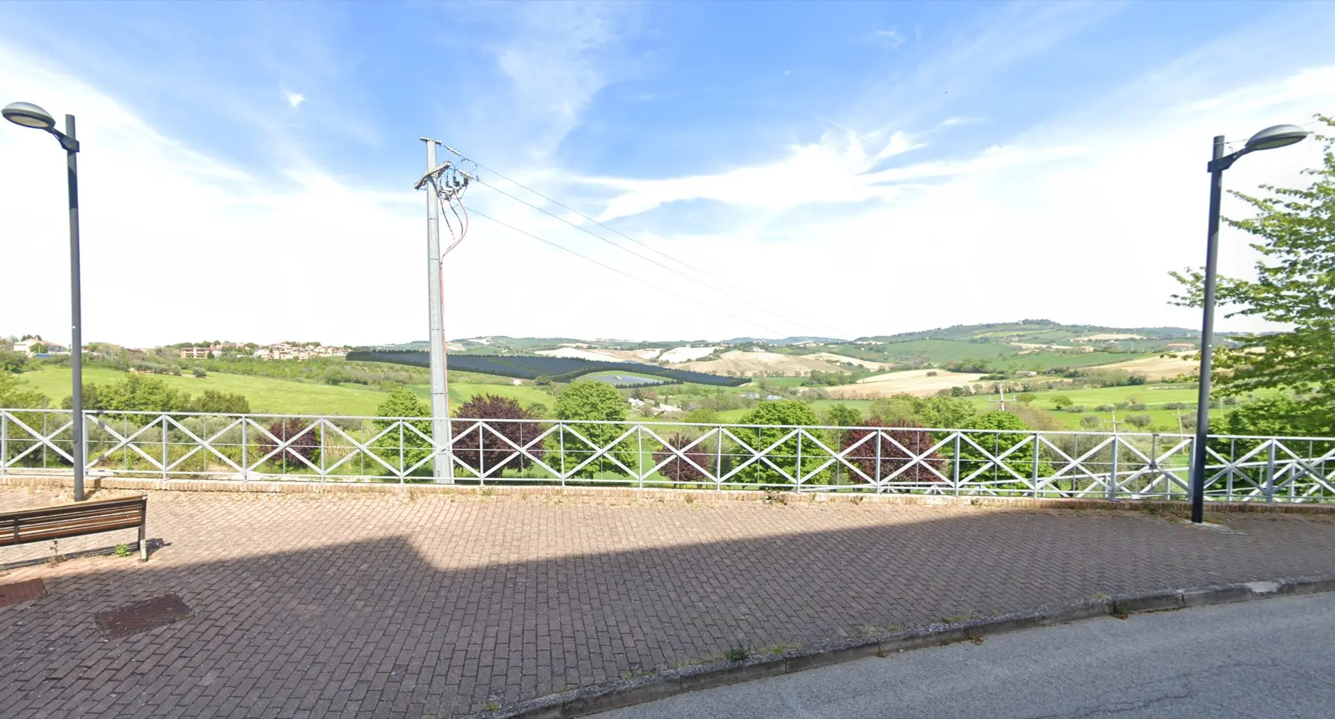 Render fotorealistico - Fotoinserimenti per impianto agrivoltaico utility-scale (~90 MW) – valutazione impatto visivo