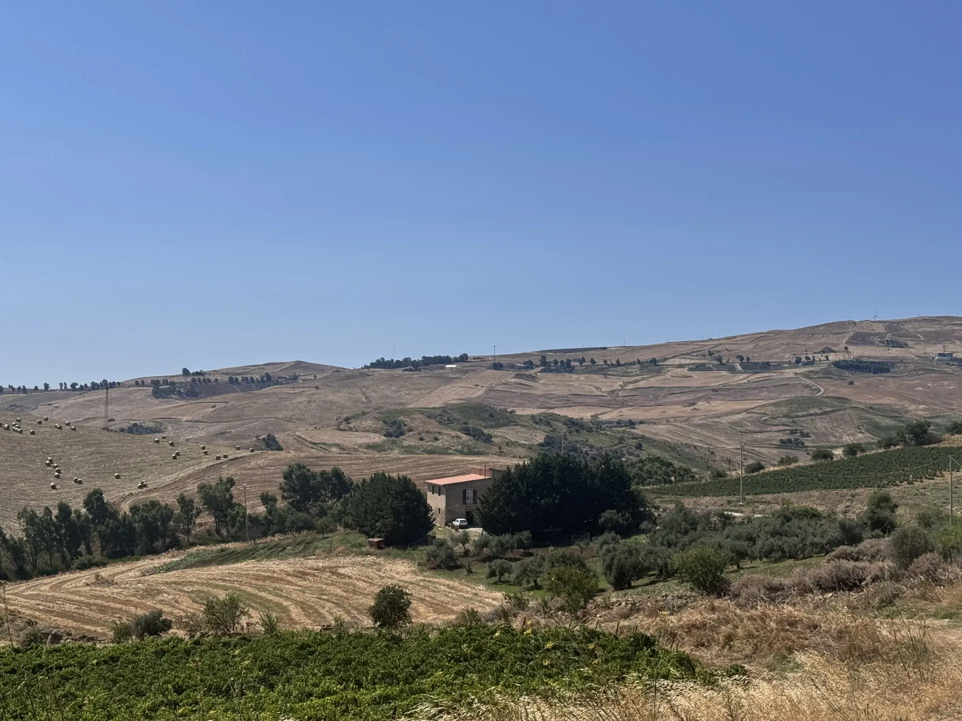 Stato originale - Fotoinserimenti per impianto agrivoltaico utility-scale (~75 MW) – valutazione impatto visivo