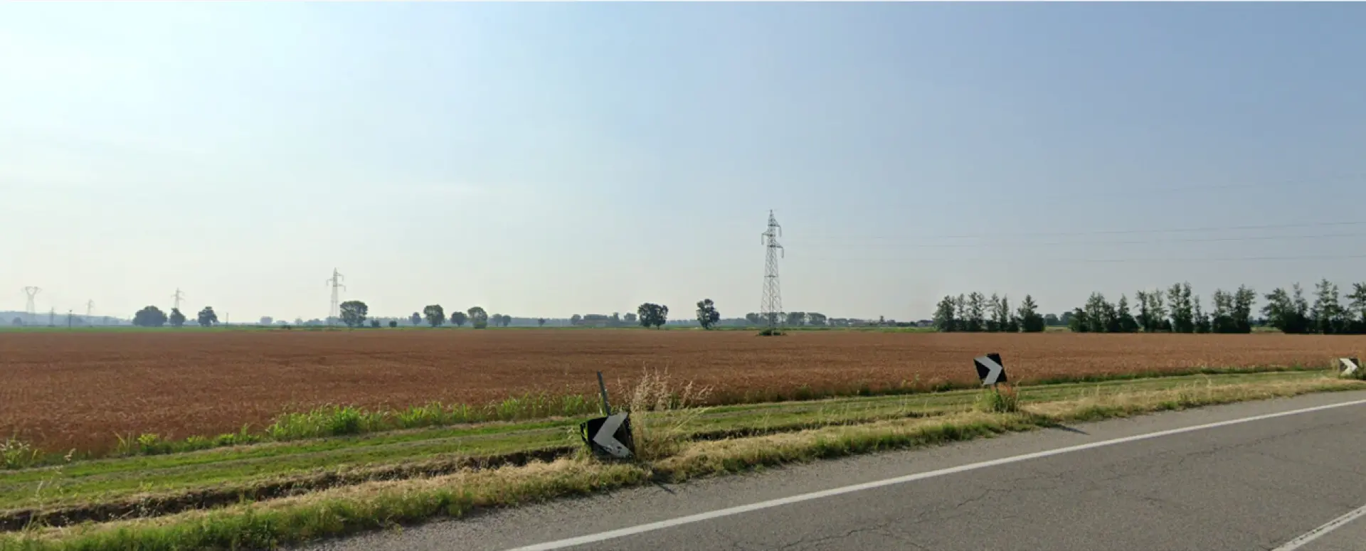 Stato originale - Fotoinserimenti per impianto agrivoltaico utility-scale (~50 MW) – valutazione impatto visivo