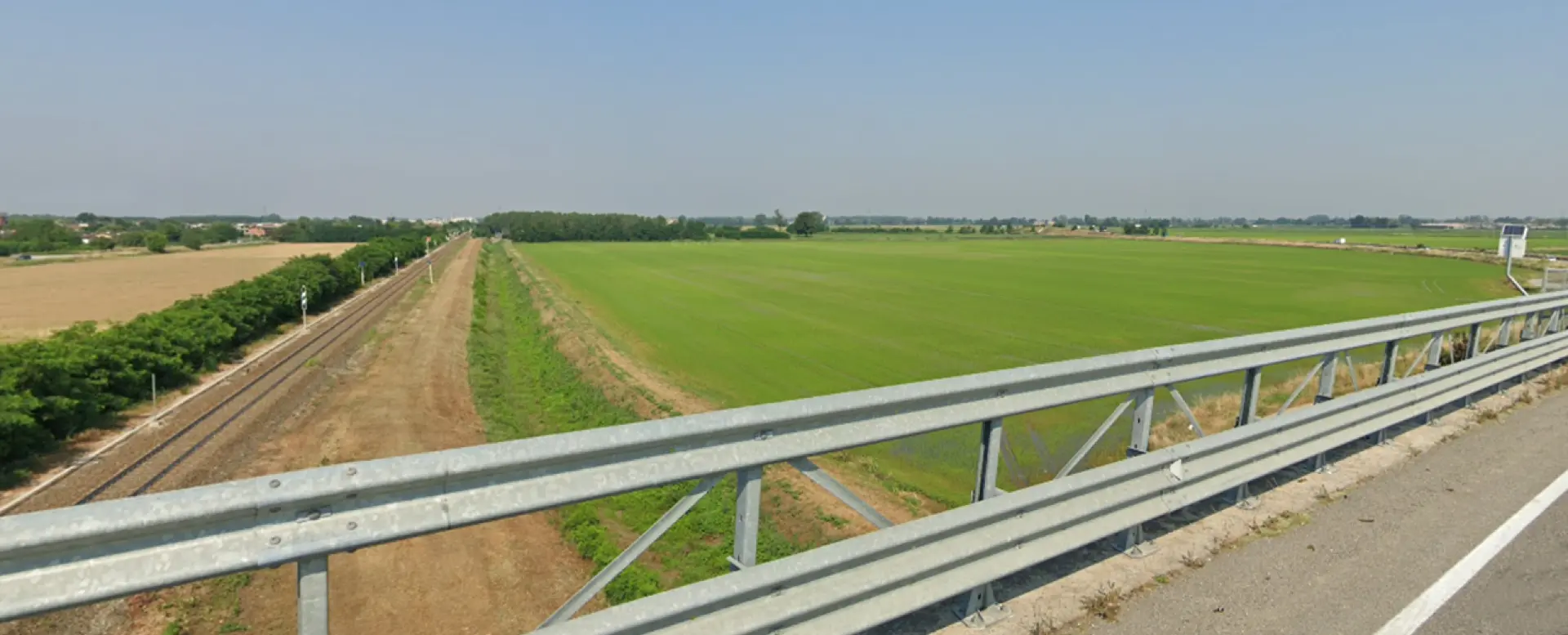 Stato originale - Fotoinserimenti per impianto agrivoltaico utility-scale (~20 MW) – valutazione impatto visivo